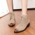 British Style Pointed Toe Bandage Women Boot
