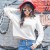 Cheap Solid Loose Short Hoodies Tops
