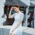 Chinese Mandarin Collar Embroidery Two Pieces Dress
