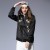 Cool Zippered Embroidery Coat Bomber Jacket