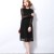 Euro Fashion Long Sleeve Slim Lace Midi Dress