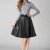 Euro Style Bow A Line Fitted Skirt