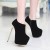 Euro Style Women Round Toe Zipper Stiletto Boots