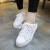 Fashion Patchwork Round Toe Bandage Casual Flat Shoe