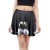 Fashionable Animal Printed Ruffle Maxi Skirt
