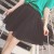 Hot Sale High Waist Pleated Women Chiffon Skirt