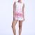 Hot Selling Printing Floral Crew Neck Sun Dress