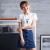Korean Design Single Breasted A Line Denim Skirt