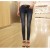 Korean Fashion High Waist Rinse Ninth Length Skinny Pencil Jean