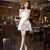 Korean Fashion Hollow Out White Dresses