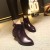 Korean Fashion Pointed Toe Chunky Ankle Boot
