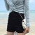 Korean Style High Waist Fitted Short Pants
