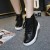 Korean Style Round Toe Bandage Ankle High Flat Shoe