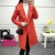 Korean Style Solid A Line Wool Coats
