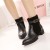 New Arrival Pointed Toe Chunky Martin Boots