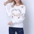 New Fashion Embroidery O Neck Hoodies For Woman