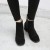 New Fashion Rivet Round Toe Suede Chunky Boots