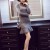 Outlet High Neck Knitted Winter Dresses