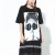 Punk Style Hollow Out Cartoon Dresses