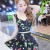 Sexy Lady V-Neck Sleeveless Floral Fashion Women Suit