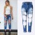 Summer Hot Hollow Out Loose Jean